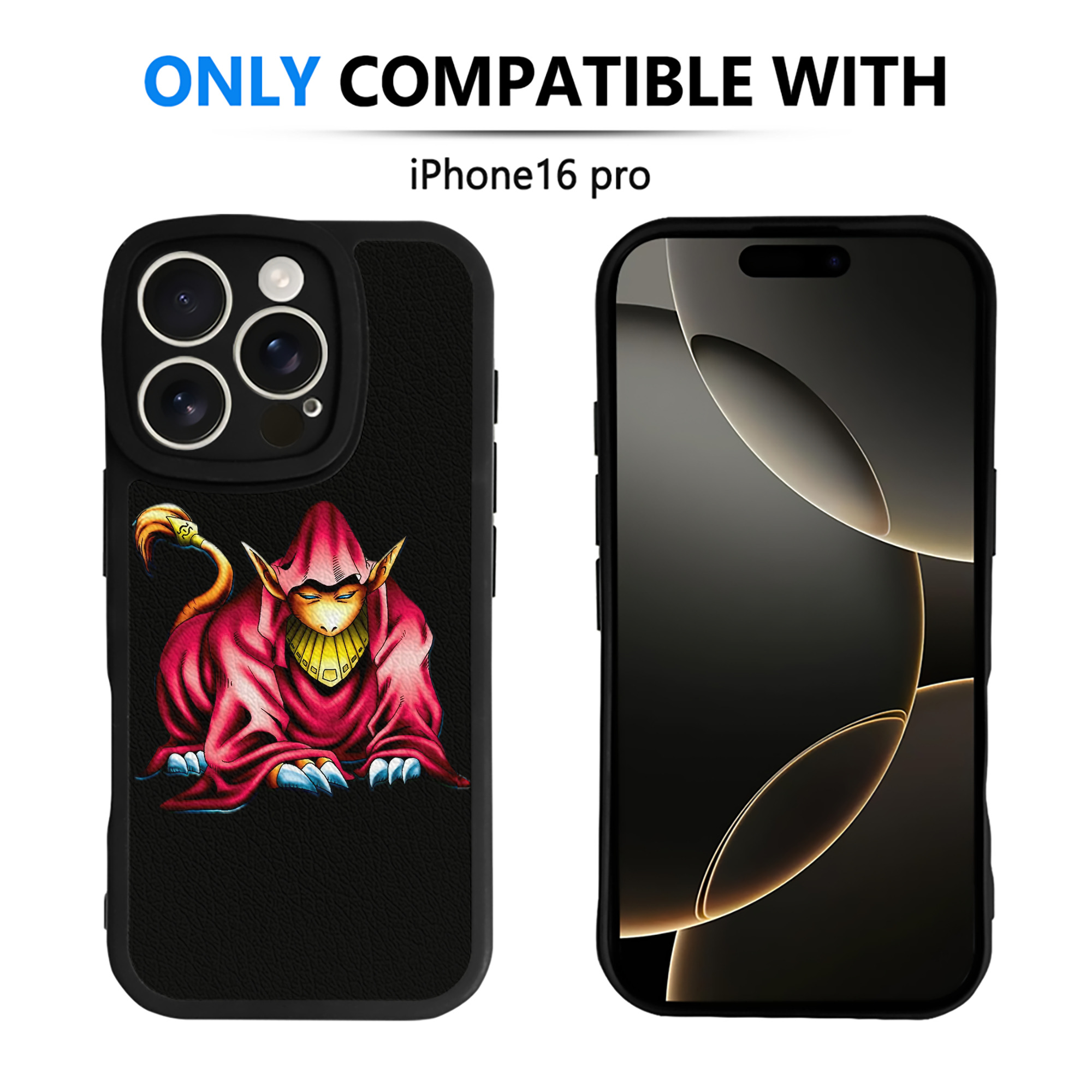 （画像用） 遊☆戯☆王 Yu-Gi-Oh! 【iPhone 16シリーズ対応】シリコンスマホケース（レザー調） 材質：シリコン